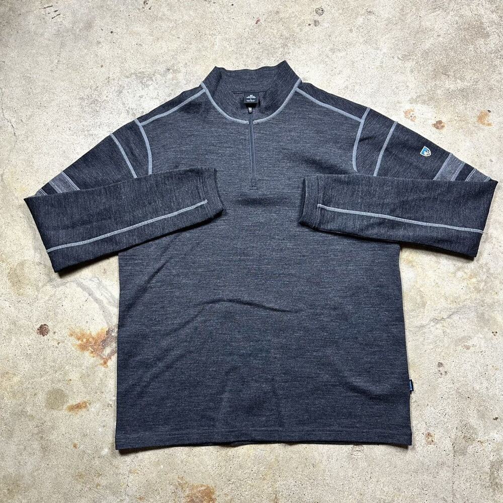 Black Kuhl Outdoors Quarter Zip Size L